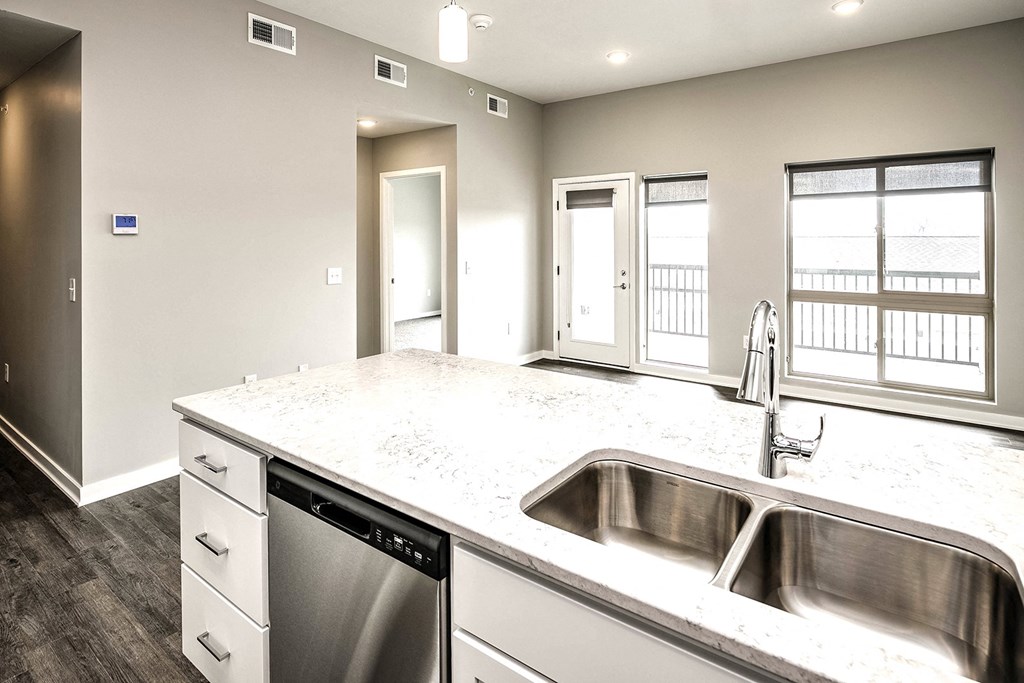 Kitchen at Vue 178 in Omaha, NE