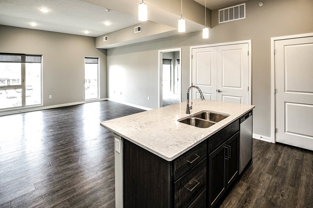 living room at Vue 178 in Omaha, NE