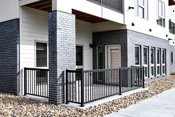 Patio at Vue 178 in Omaha, NE