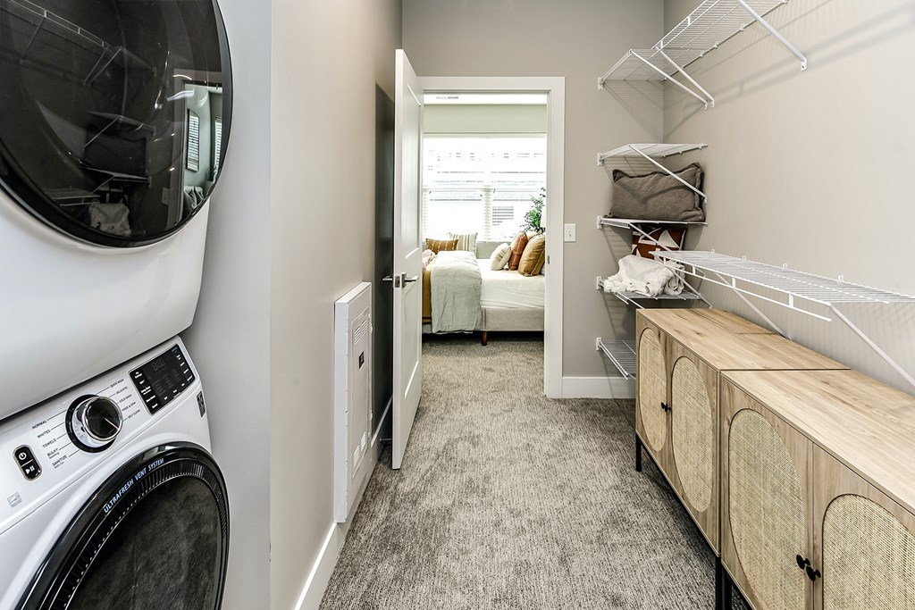 In-Unit Wash & Dryers at Westline at Flanagan Lake in Omaha, NE