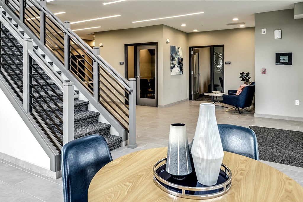 State-of-the-art clubhouse at The Westline at Flanagan Lake in Omaha, NE