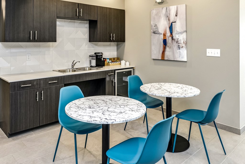 State-of-the-art clubhouse at The Westline at Flanagan Lake in Omaha, NE