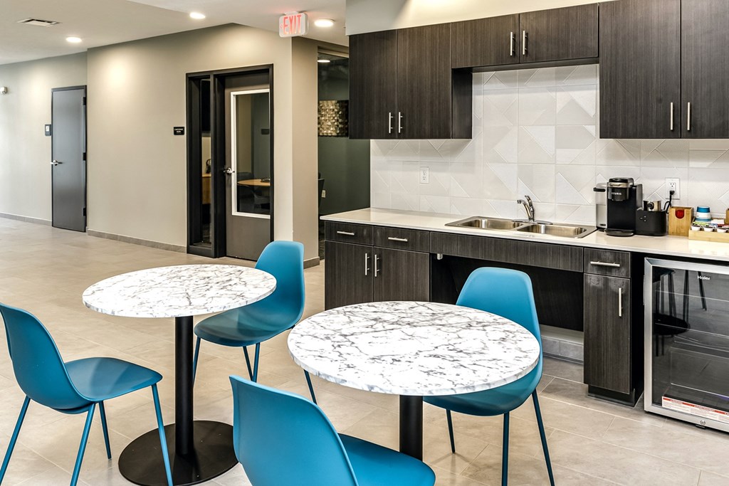 State-of-the-art clubhouse at The Westline at Flanagan Lake in Omaha, NE