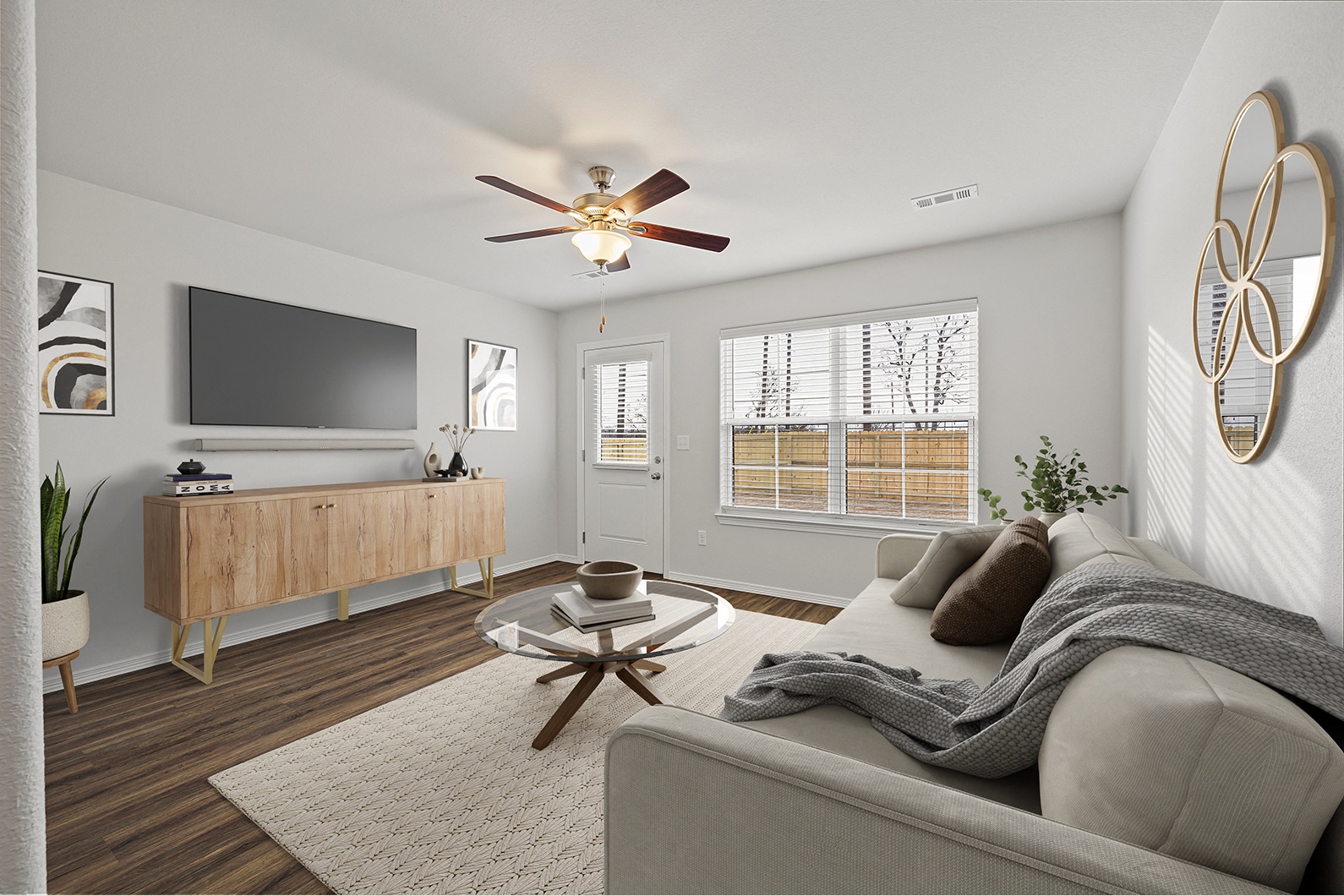 Two, three and four bedroom townhomes at Woodward Park in Highfill, AR