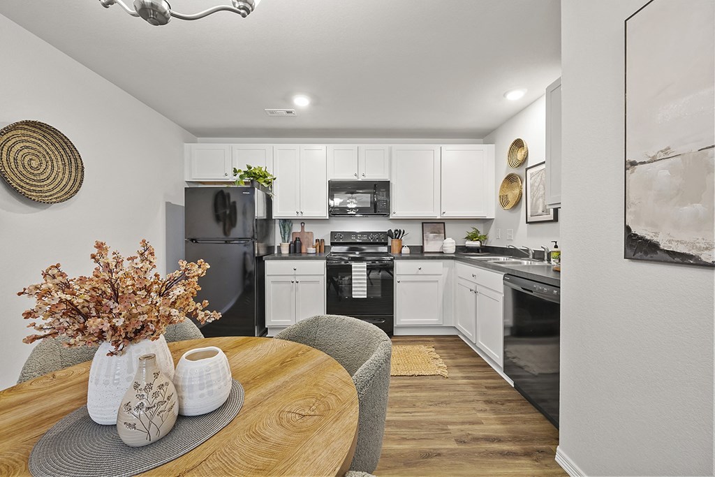 Two, three and four bedroom townhomes at Woodward Park in Highfill, AR