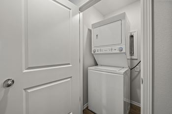 In-unit Washer & Dryer at Woodward Park Townhomes in Highfill, AR