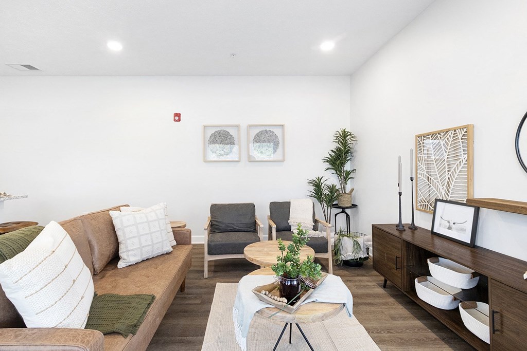 Large one and two bedroom senior-living apartment homes at Page Living at Pinnacle Hills in Rogers, AR