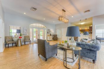 Community Clubhouse at Parham Pointe Apartments in Little Rock, AR