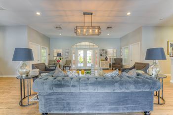 Community Clubhouse at Parham Pointe Apartments in Little Rock, AR
