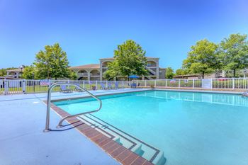 Shimmering Swimming Pool at Parham Pointe Apartments in Little Rock, AR