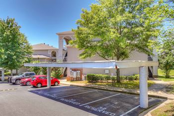 Covered Parking at Parham Pointe Apartments in Little Rock, AR