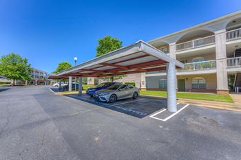 Covered Parking at Parham Pointe Apartments in Little Rock, AR