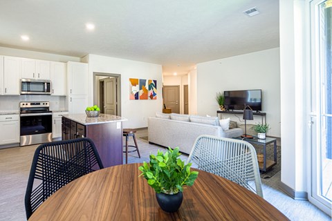 Open Concept floor plans at Park125 on West Dodge in Omaha, NE