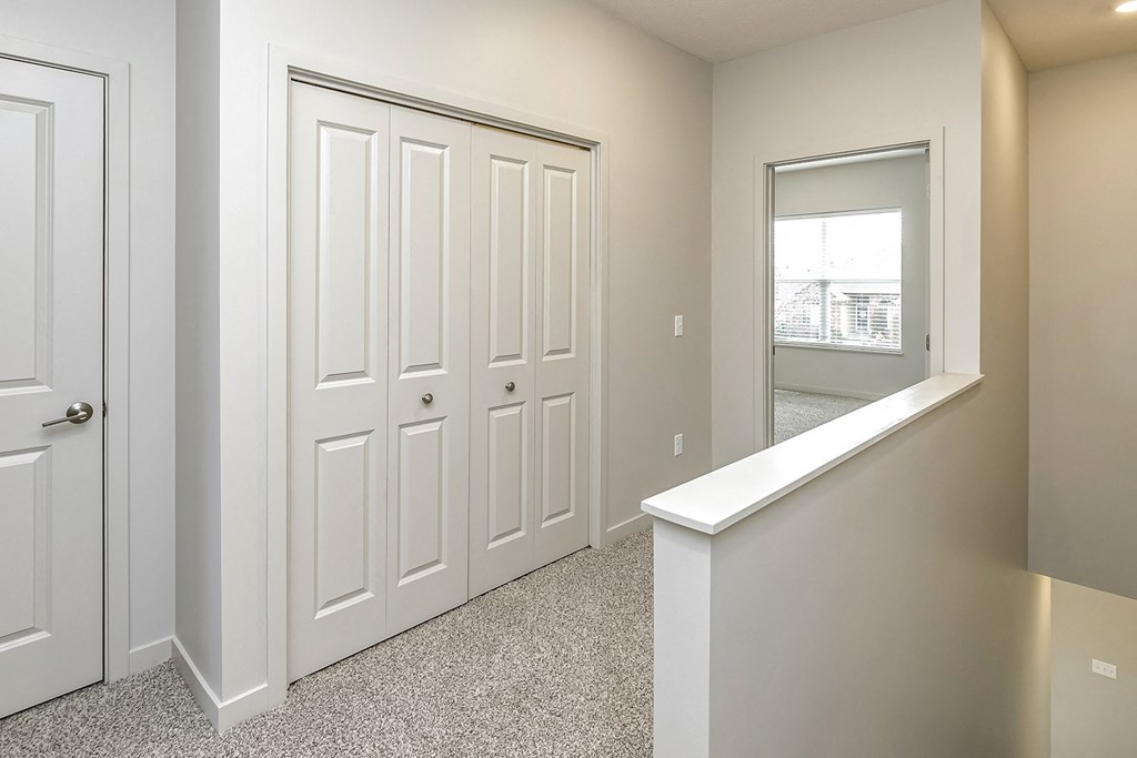 hallway at Sandstone Villas Apartments, Nebraska, 68116