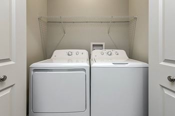 Full-Sized Washer & Dryer at Sandstone Villas Apartments, Nebraska, 68116