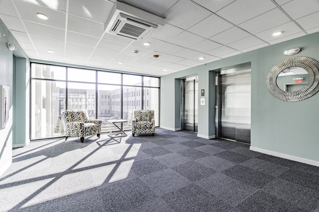 Elevators at Pinnacle Heights in Rogers, AR