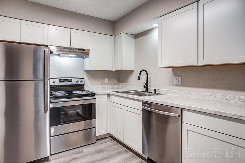 Remodeled units at Puckett Pointe in Kansas City, Kansas