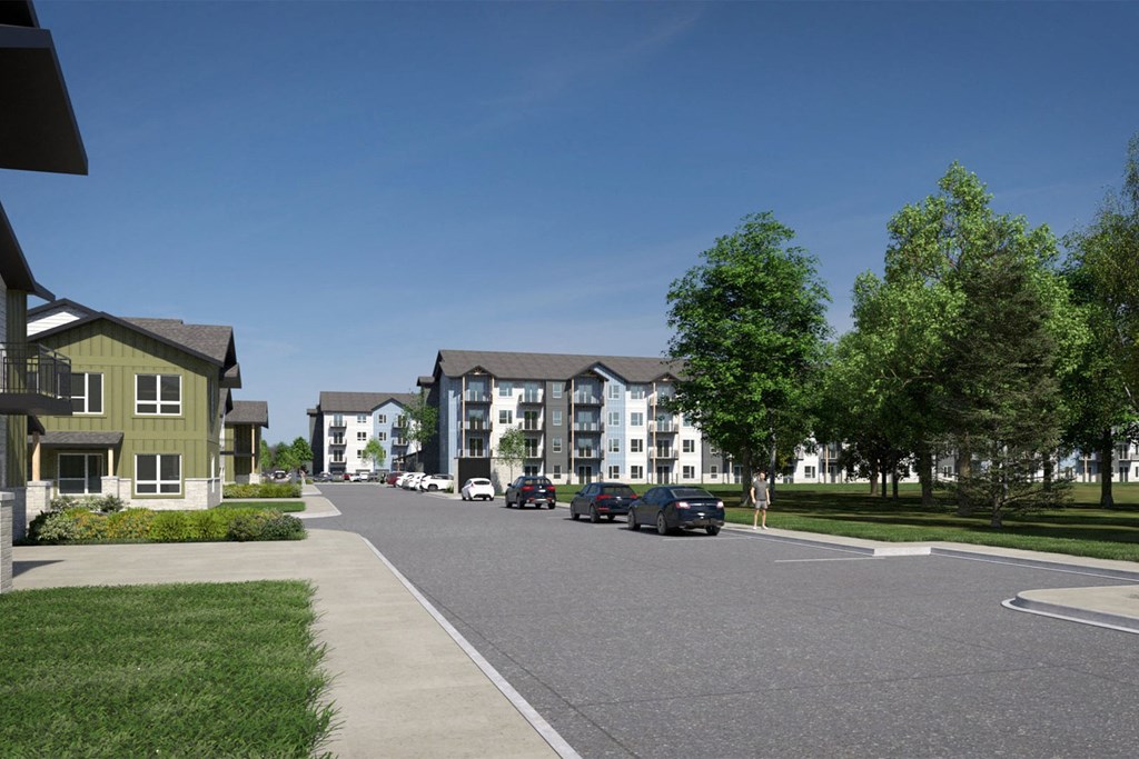 Exterior Rendering at The Boulevard Apartments in Joplin, MO