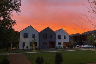 Experience urban agrihood living at our one, two or three bedroom apartments and townhomes featuring amazing apartment and community amenities at Red Barn in Bentonville, AR