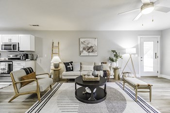 Remodeled one and two bedroom apartments at The Ridges at Bentonville in Bentonville, AR - Photo Gallery 3