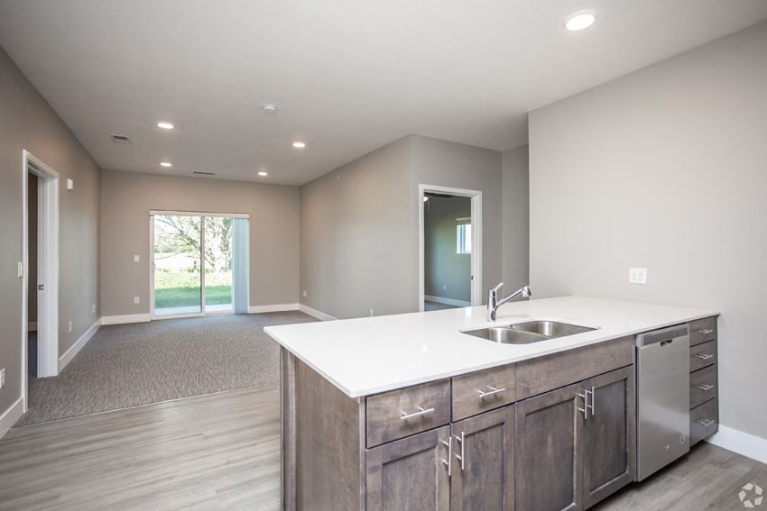 Large open concept floor plans at RiverPointe Apartments in South Sioux City, NE - Photo Gallery