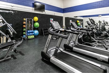 24-hour fitness center at Southwest Gables Apartments, Omaha NE - Photo Gallery 11