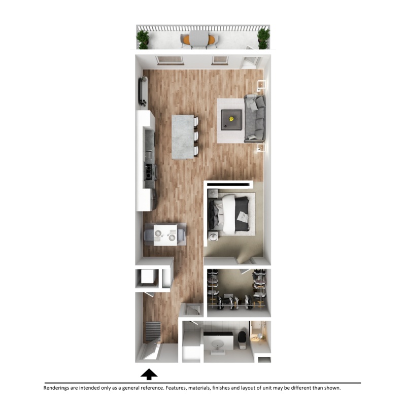 Luxury Apartment - Shackleton floorplan