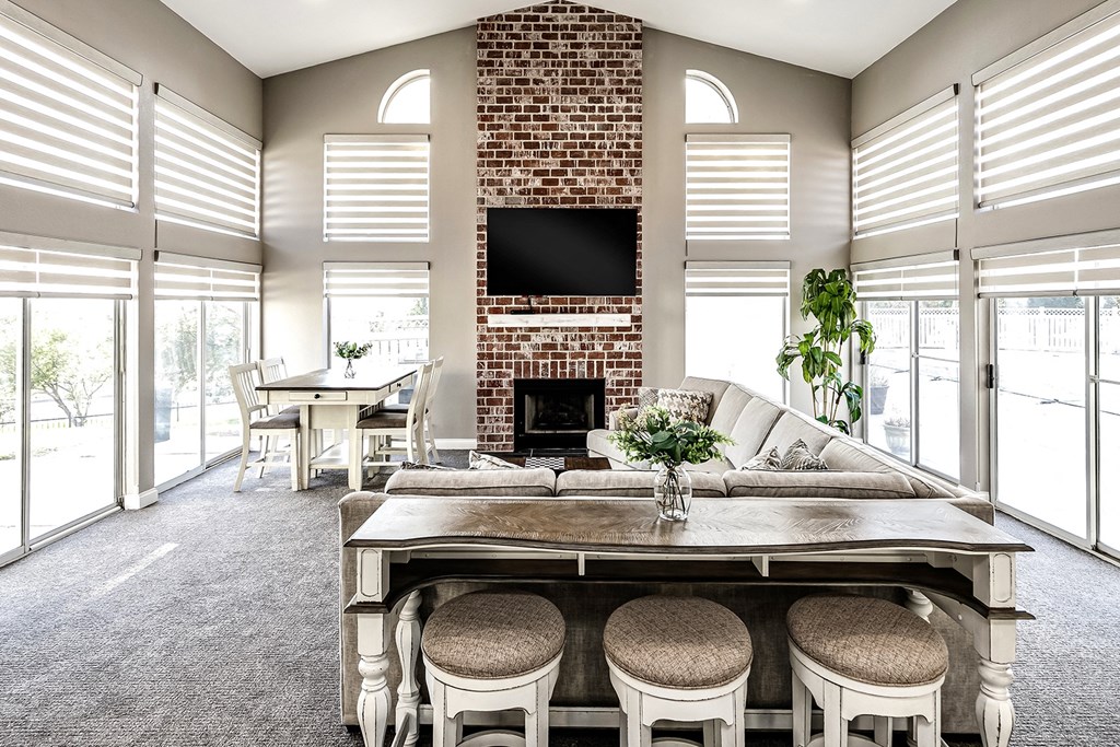 Clubhouse at Somerset Apartments in Lincoln, NE