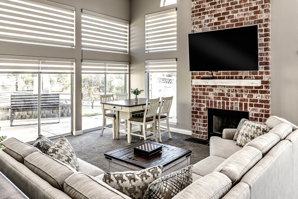 Clubhouse at Somerset Apartments in Lincoln, NE