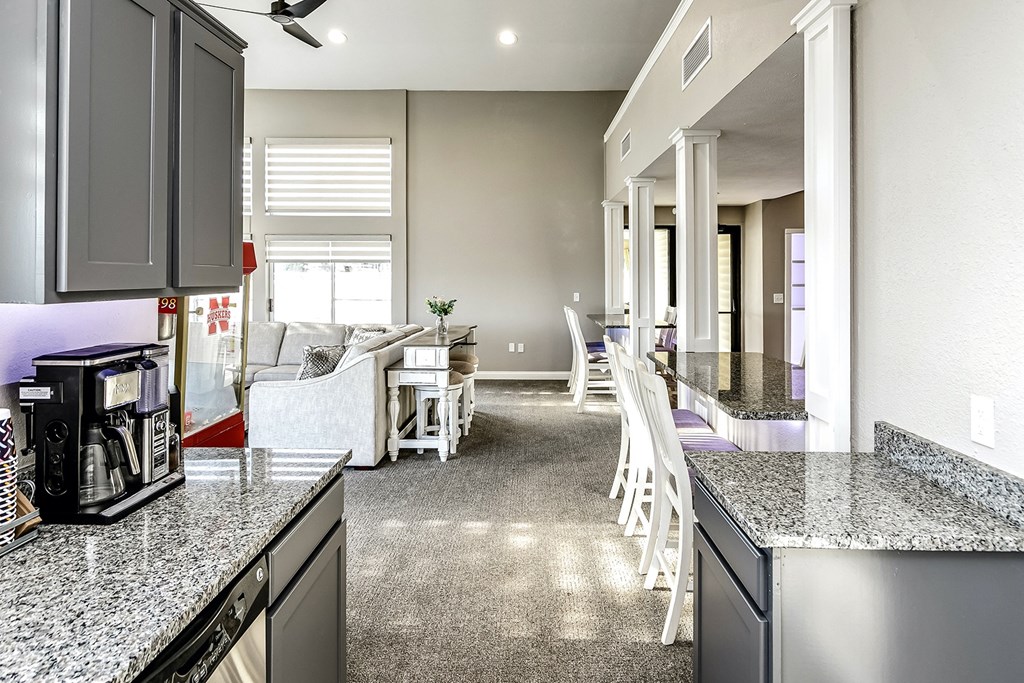 Clubhouse at Somerset Apartments in Lincoln, NE