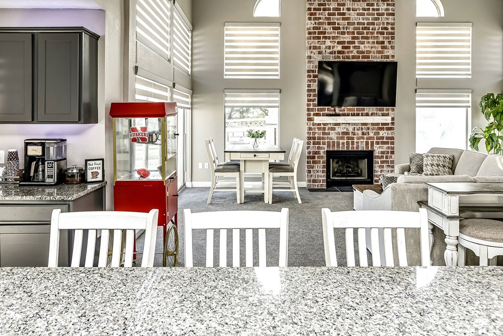 Clubhouse at Somerset Apartments in Lincoln, NE