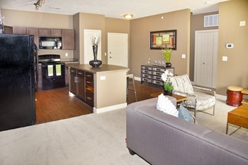 Open Concept living at the Sterling at Grand Island apartments in Grand Island, NE - Photo Gallery 5