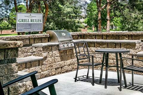 Amenity space at Sunrise Gardens in Lincoln, NE