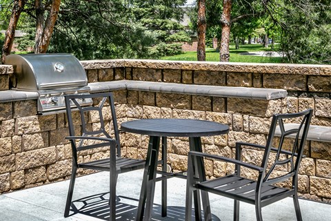 Amenity space at Sunrise Gardens in Lincoln, NE