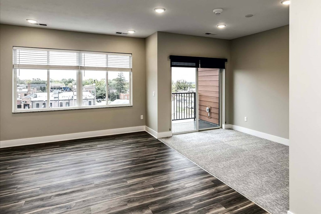Open concept floor plans at The Mill Apartments in Benson, NE