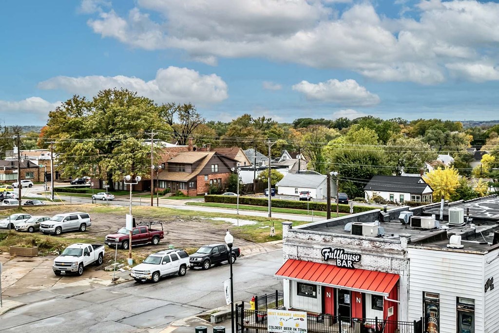 Amazing views of Benson at The Mill Apartments in Benson, NE