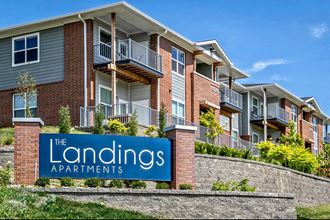 Community Outside View and Signage at Landings Apartments, The, 10215 Cape Cod Landing, Bellevue, 68123 - Photo Gallery 1