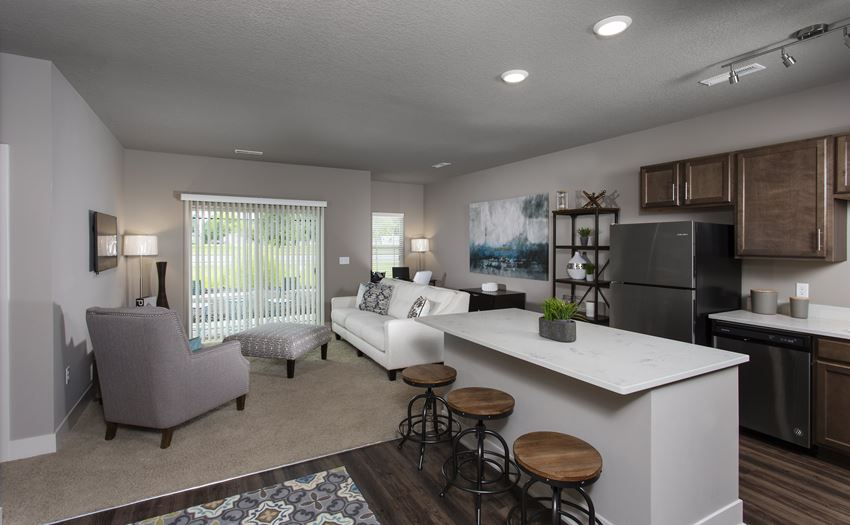 Open Concept Floor Plans at the Sterling at Prairie Trail in Ankeny, IA - Photo Gallery 1