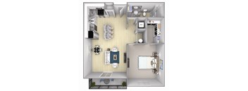 Unit B2 Floor Plan
