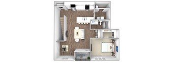 1 bedroom floorplans
