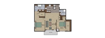 2 Bedroom Unit J