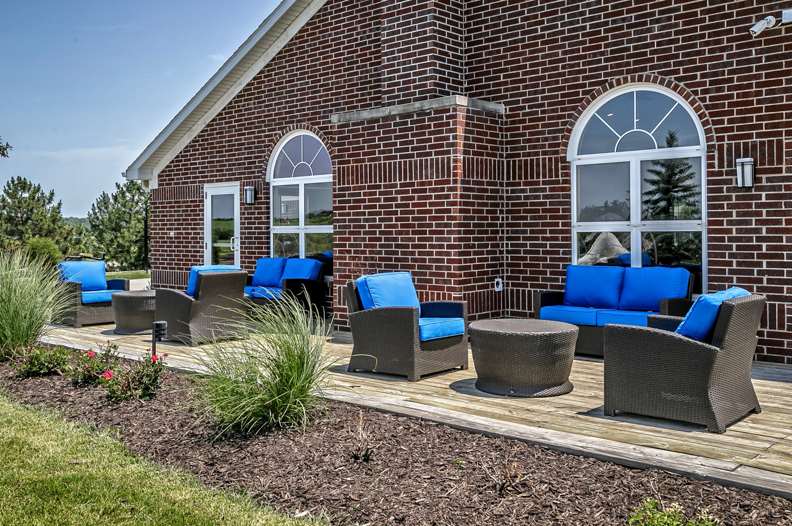 Outdoor Relaxing Area at Vue, The, Nebraska