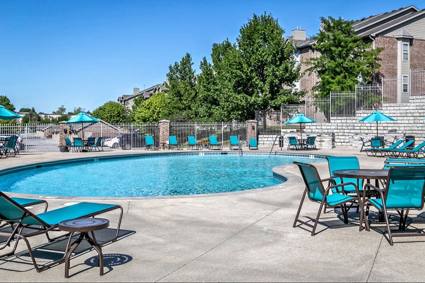 Resident pool at Whispering Hills Apartments, Omaha NE - Photo Gallery 1