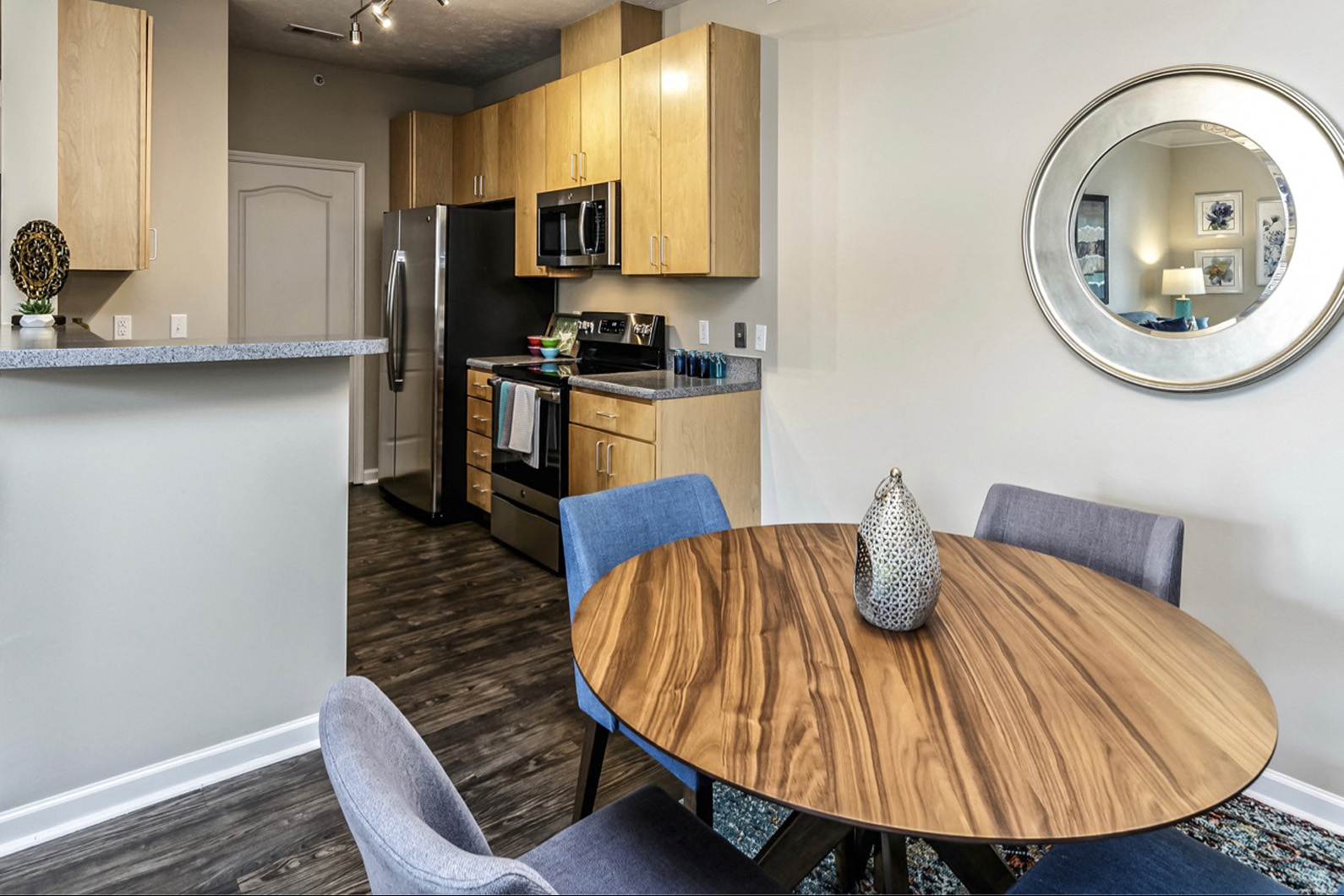 Amazing kitchens at Whispering Hills Apartments, Omaha NE