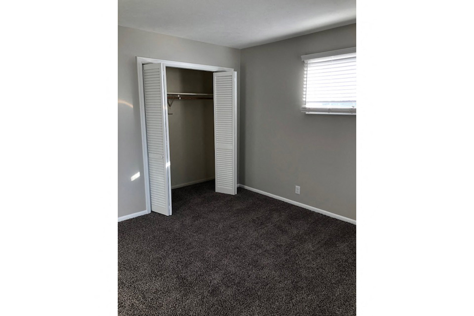 Closet space at The Flats on 75th in Omaha, NE