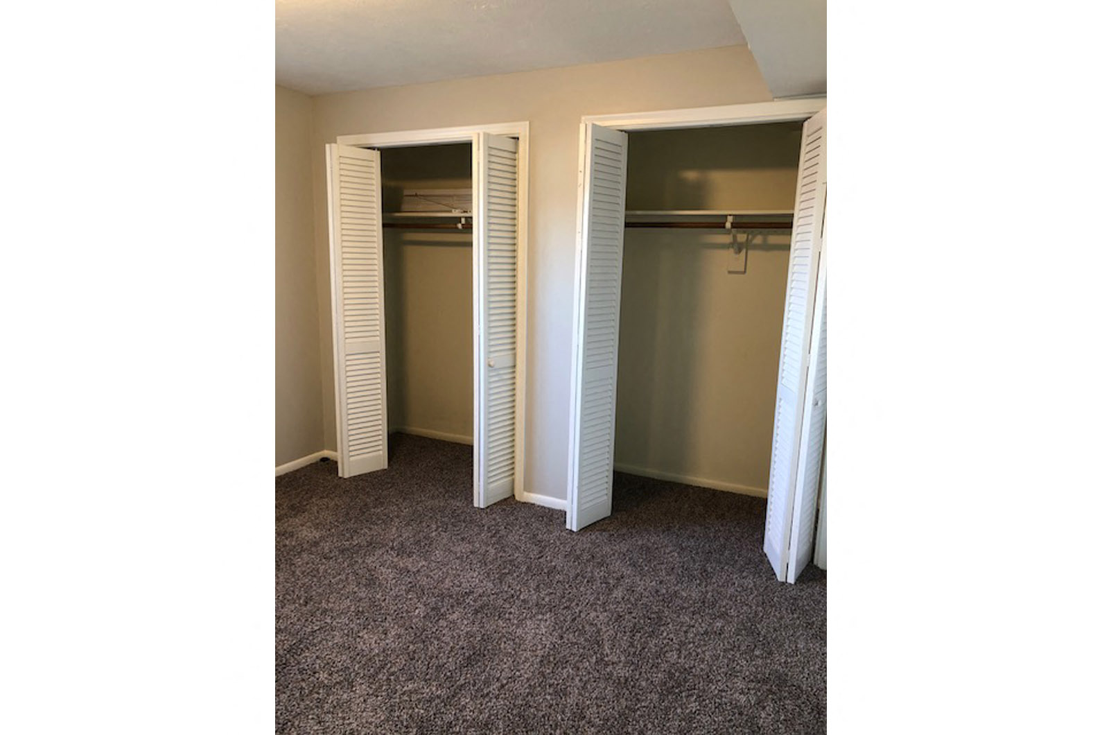 Large closets at The Flats on 75th in Omaha, NE