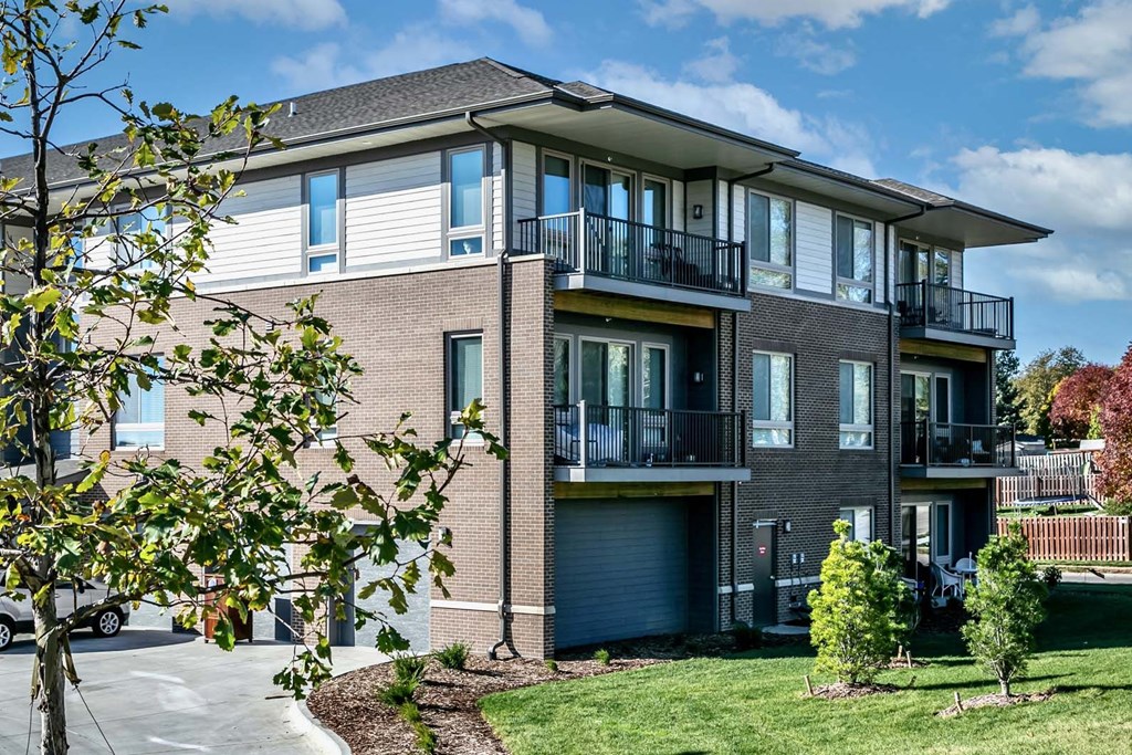 Property exterior at Echo Park Apartments in Omaha, NE