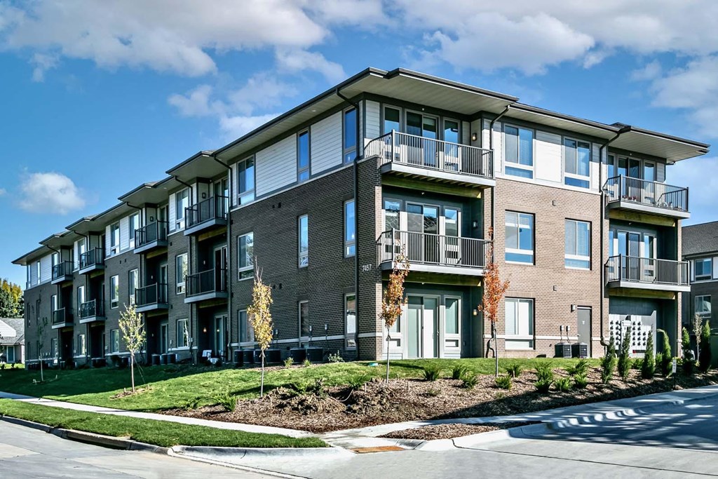Property exterior at Echo Park Apartments in Omaha, NE