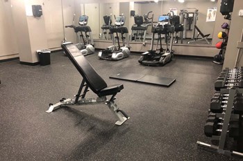 24-Hour Fitness Center at The Orpheum Apartments in Downtown Omaha, NE - Photo Gallery 5