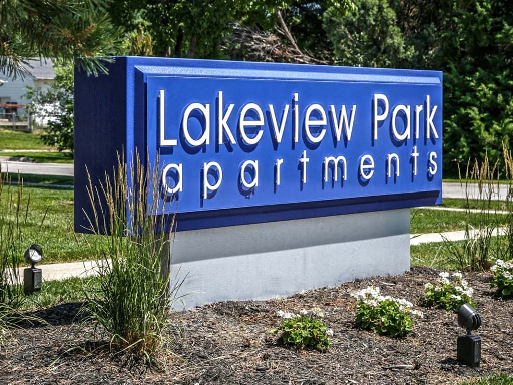 Entrance at Lakeview Park, Nebraska